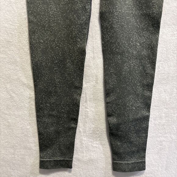 Gymshark Adapt Fleck Seamless Compression Leggings Olive Green Women's Size XS? - Picture 9 of 11